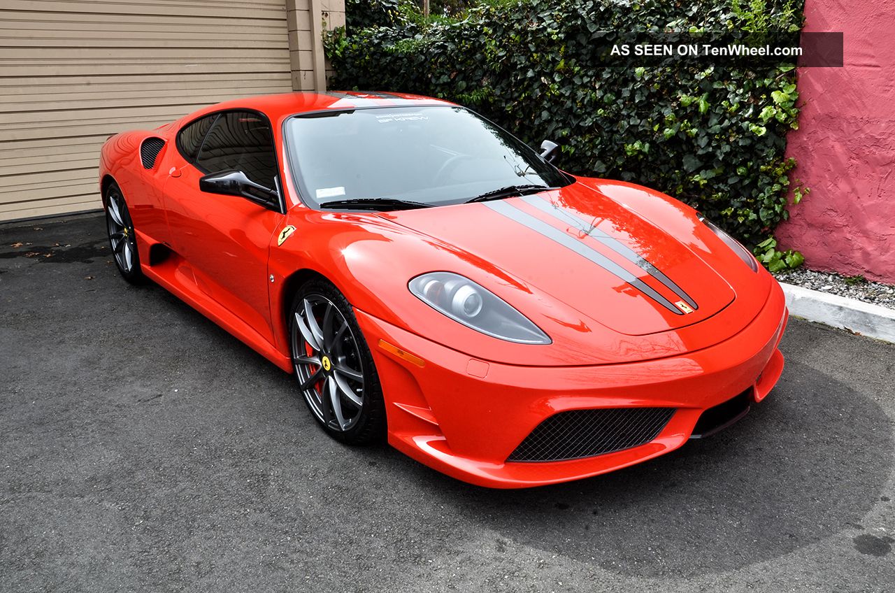 2009 Ferrari F430 Scuderia Rosso Scuderia 7300 Mls Full