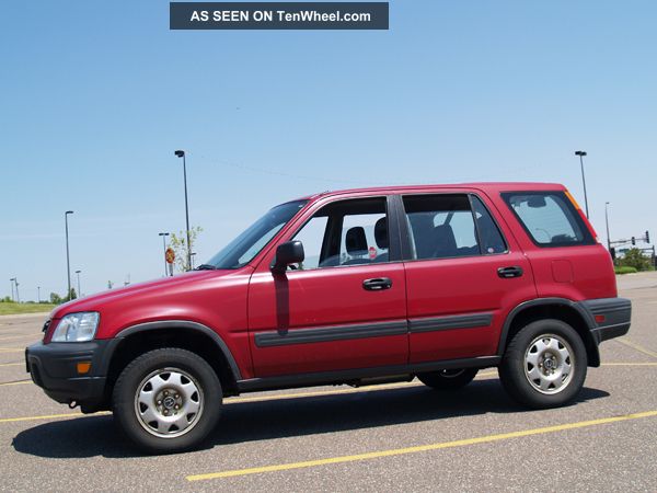 1998 Honda Cr V 5 Speed Manual Lx Awd Rare