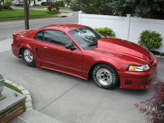 1999 Ford Mustang Notch Saleen Twin Turbo Nitrous Pro Street Roller 8.  50 10 Inch photo