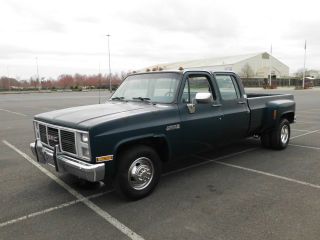 - - - 1988 Chevrolet 3500 Crew Cab Dually 454 3+3 R35 - - - - - Silverado Crewcab - - photo