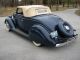 1936 Ford Cabrolette Convertible Rebuilt Flathead Custom Classic Street Hot Rod Other photo 5