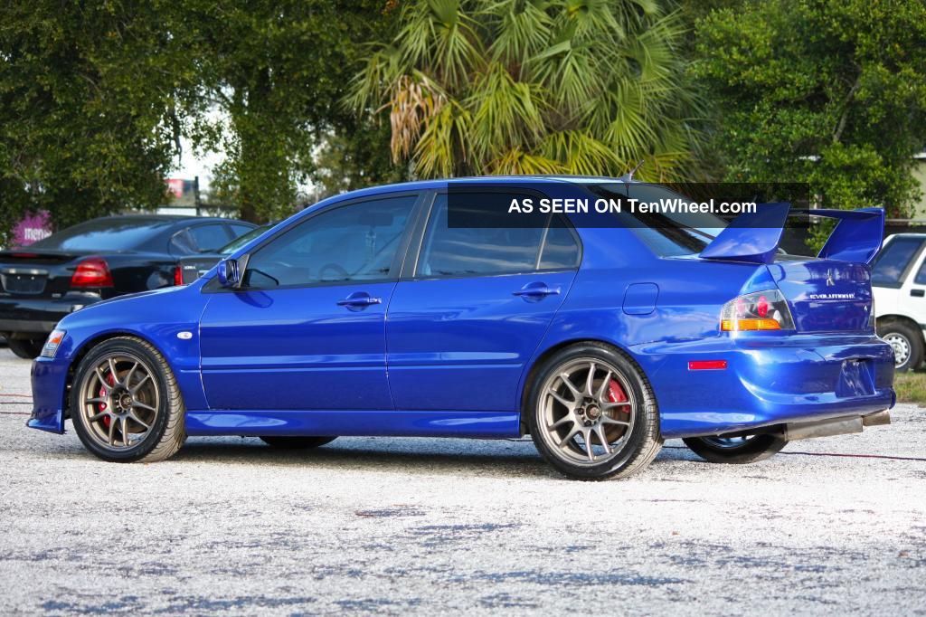 2006 Mitsubishi Lancer Evolution 9 Gsr Blue 82k Works Hks Mivec Turbo