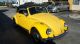 1969 Volkswagen Beetle Bug Convertible 2 Owners Only Yellow With Black Beetle - Classic photo 11