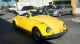 1969 Volkswagen Beetle Bug Convertible 2 Owners Only Yellow With Black Beetle - Classic photo 2