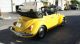 1969 Volkswagen Beetle Bug Convertible 2 Owners Only Yellow With Black Beetle - Classic photo 5
