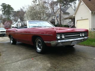 1969 Ford Galaxie 500 Convertible W / 429 And C6 photo