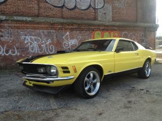 1970 Ford Mustang Mach 1 Shaker Hood Ready For Spring photo