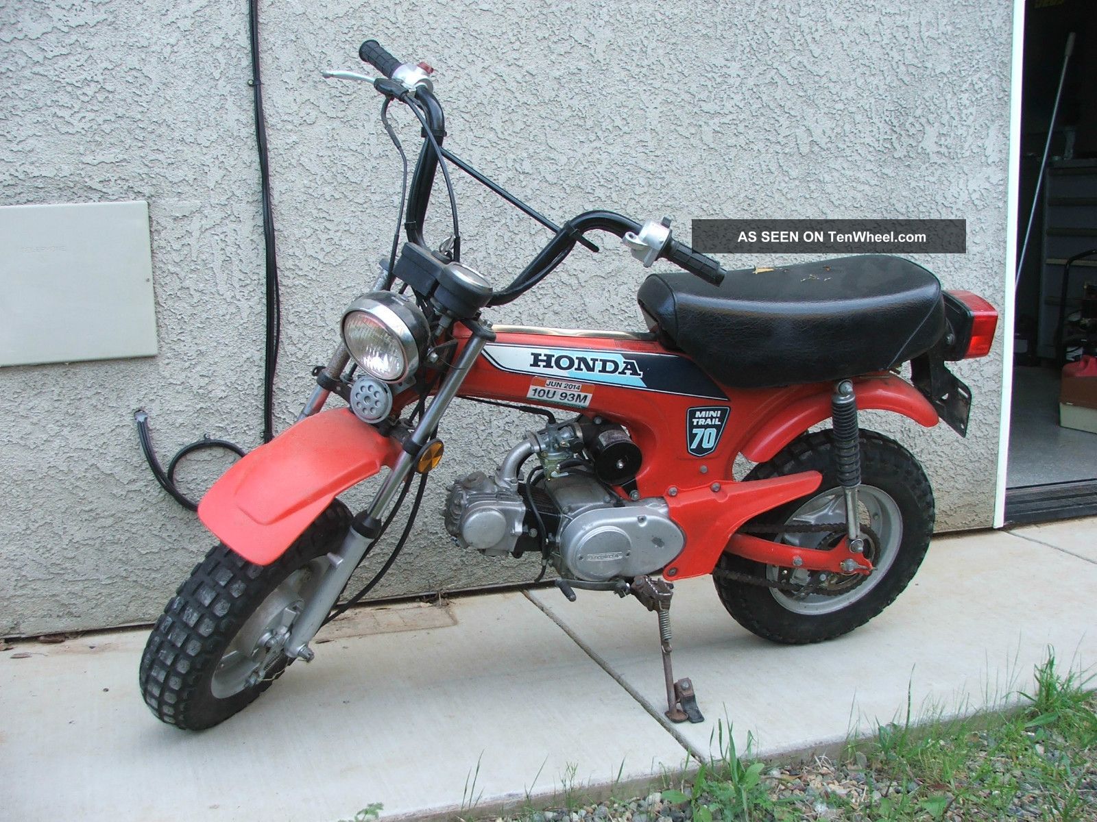 Honda mini trail 70 information #7
