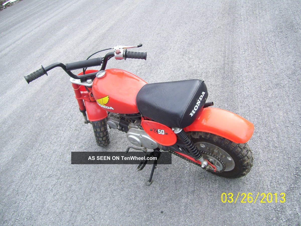 Dirt bikes mini red honda #7