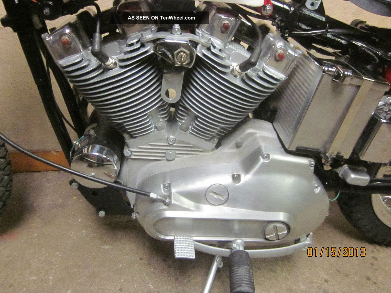 Harley Sportster 1972 Xlr Clone Xlch Xlh Xlcr Xr Amf