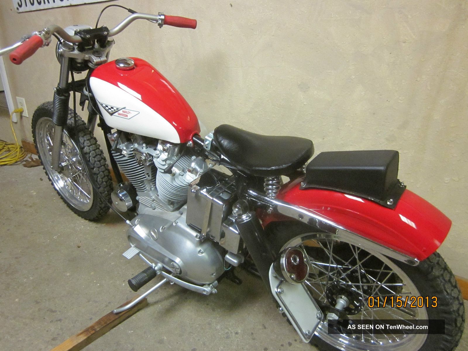 Harley Sportster 1972 Xlr Clone Xlch Xlh Xlcr Xr Amf