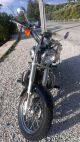 America With Windshield,  Saddlebags,  And Back Rest 2002 Silver & Black Bonneville photo 2