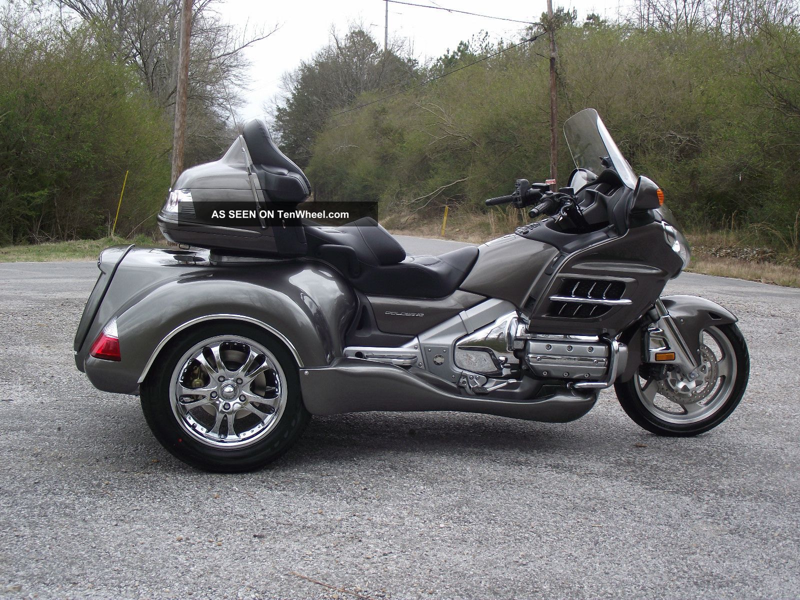 Honda goldwing trike running boards #5