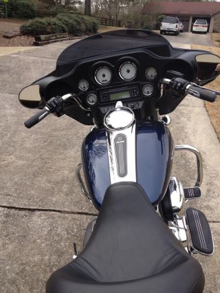 2012 Harley Davidson Street Glide Big Blue Pearl Loaded photo
