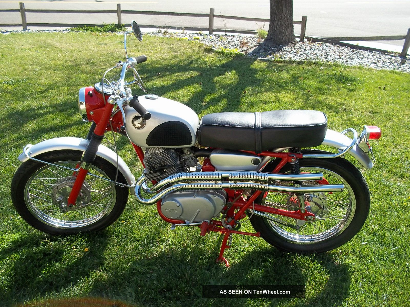 1965 Honda cl72 #6