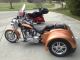2008 Harley Davidson Custom Trike Softail Anniv.  Flstf,  Copper / Black Flstfi Softail photo 6