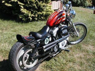 2004 Harley Davidson Xl883 Sportster Xl - Sporty 883 Custom Cruiser Bobber Look Ny photo
