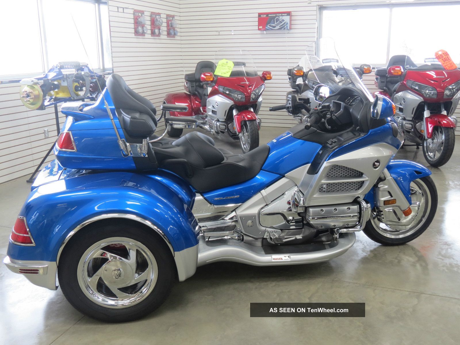 2012 Honda Goldwing Trike, California Side Car Trike, Gl1800 Trike
