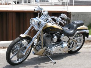 2003 Fxstdse,  Harley Davidson Screamin ' Eagle Softail Duece 100th Hd 100 Deuce photo