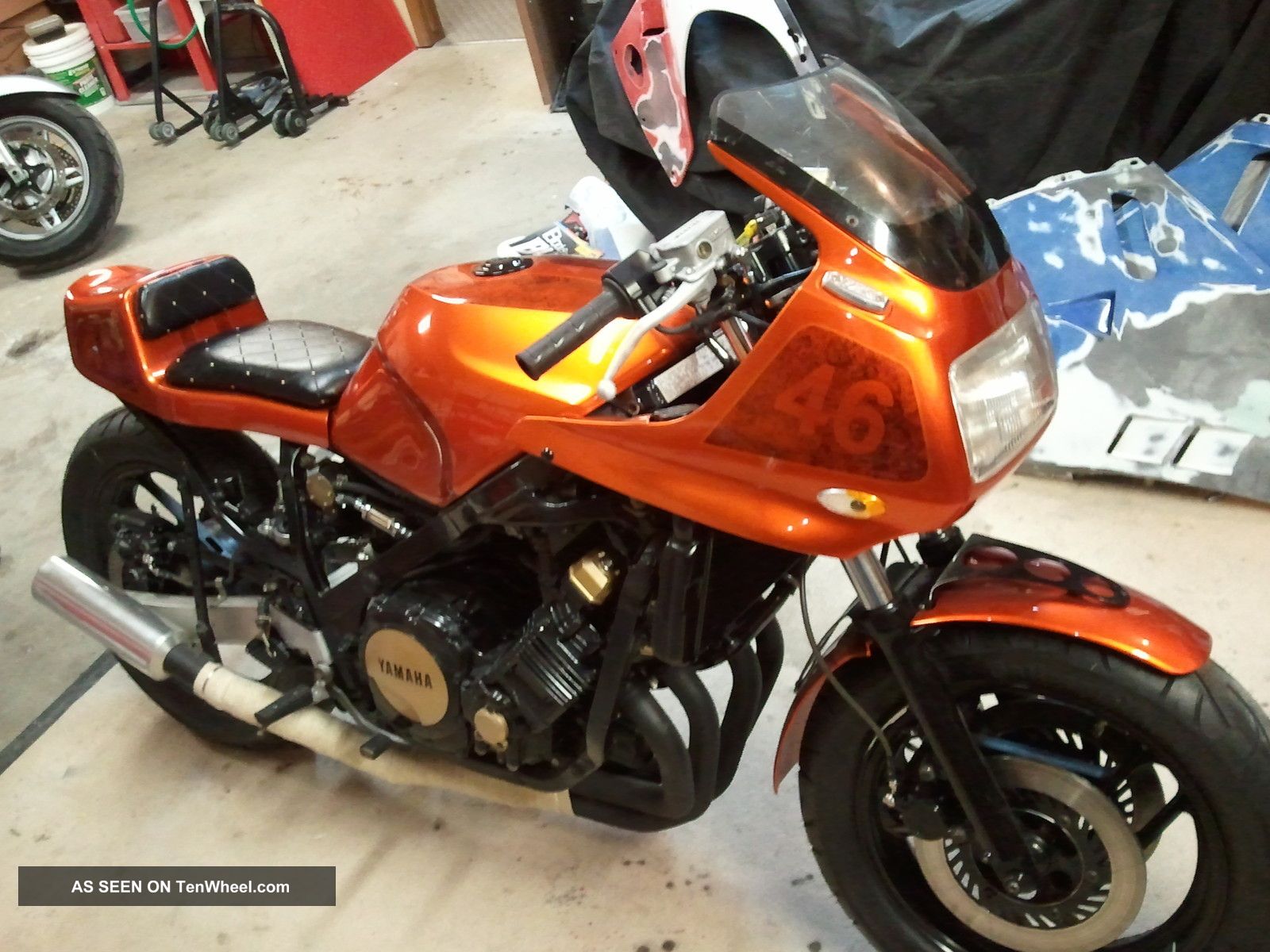 yamaha fz 750 cafe racer