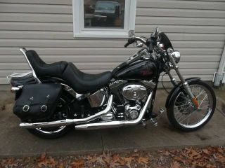 Immaculate 2009 Softail Custom Fxstc With Helmets,  Saddle Bags And Service Manual photo