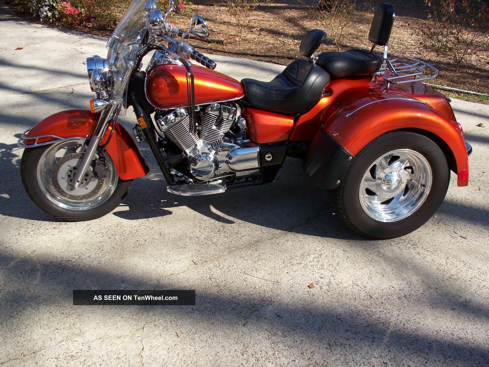Custom 19 wheel for honda shadow #6