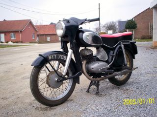 Porcupine Is Looking For A Home,  Rare 1959 Dkw Rt200vs photo