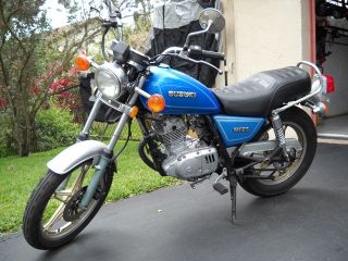 1991 Suzuki Gn 125 Motorcycle,  Intact,  Running,  Clear Florida Title photo