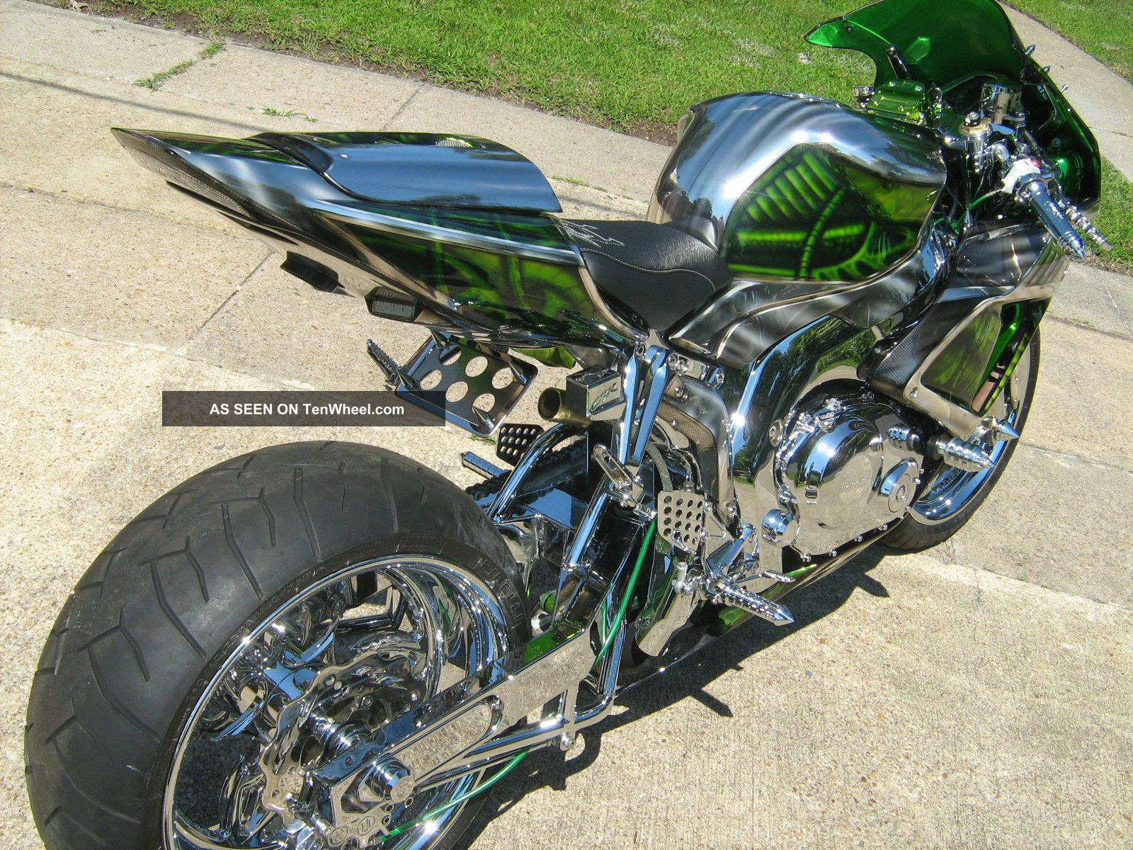 Chrome wheels honda cbr 1000 #5