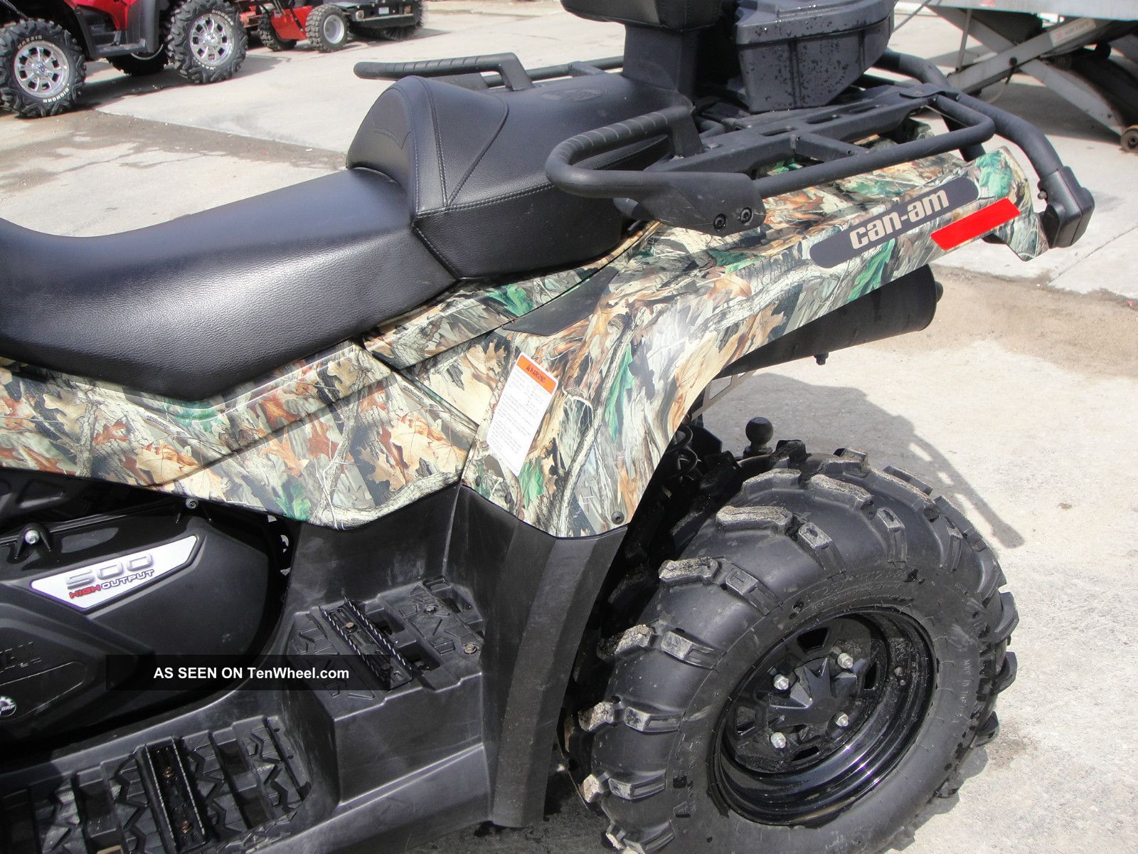 2008 Can Am Outlander Max 500 Xt Efi 4x4
