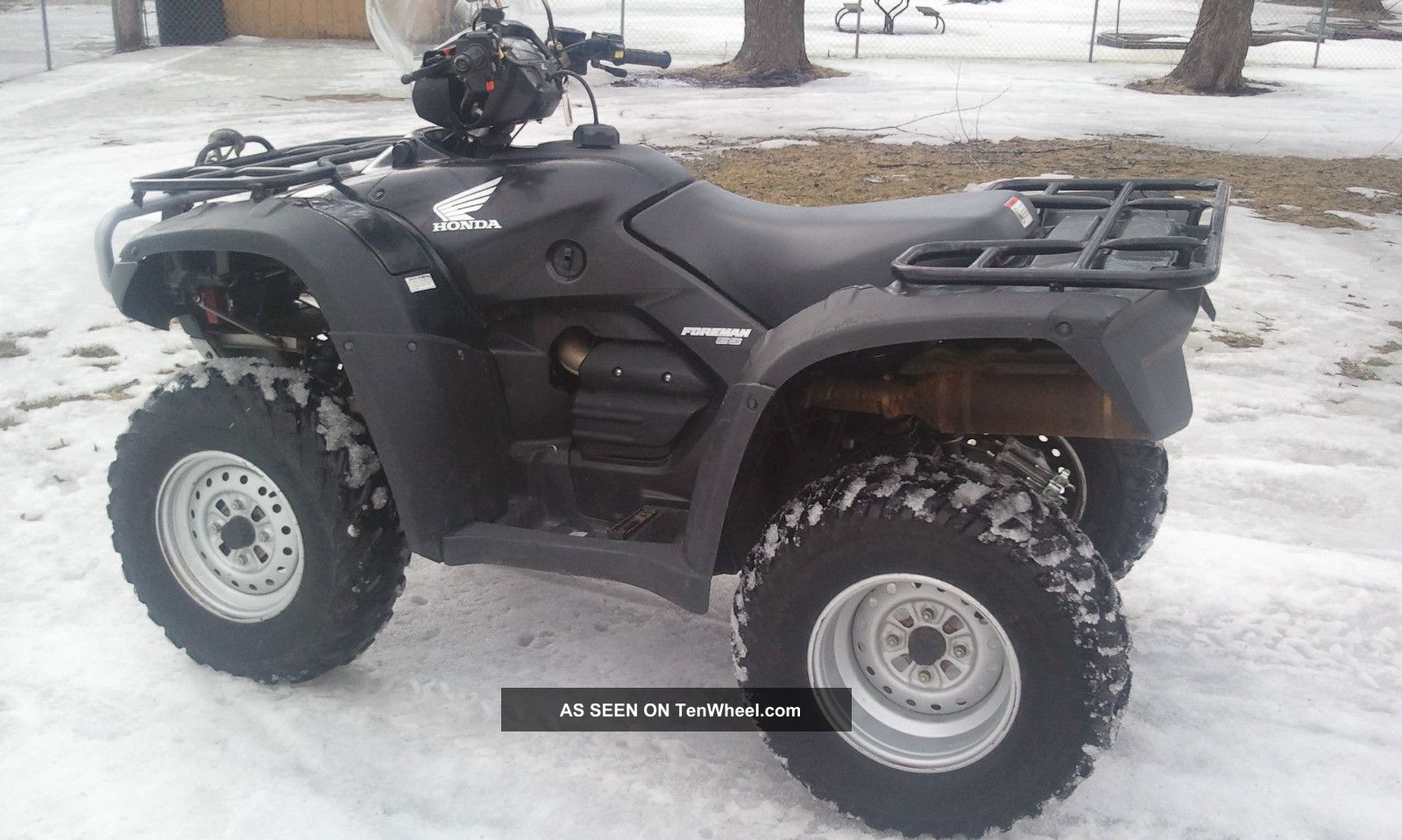 Honda trx500es #6
