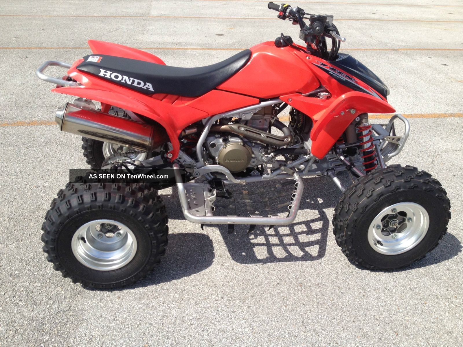 2008 Honda trx450r #4