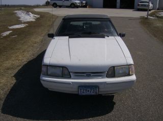1993 Ford Mustang Lx Convertible 2 - Door 2.  3l photo