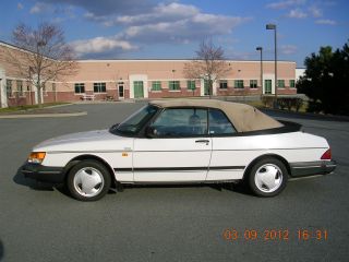 1994 Saab 900 Turbo Convertible 2.  0l Fwd 5 Sp Manual Fun2drive photo