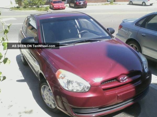 2007 Hyundai Accent Gs Hatchback 2 Door 1 6l