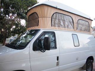 2006 Ford E350 Van Armored With Poptop,  Like Sportsmobile photo