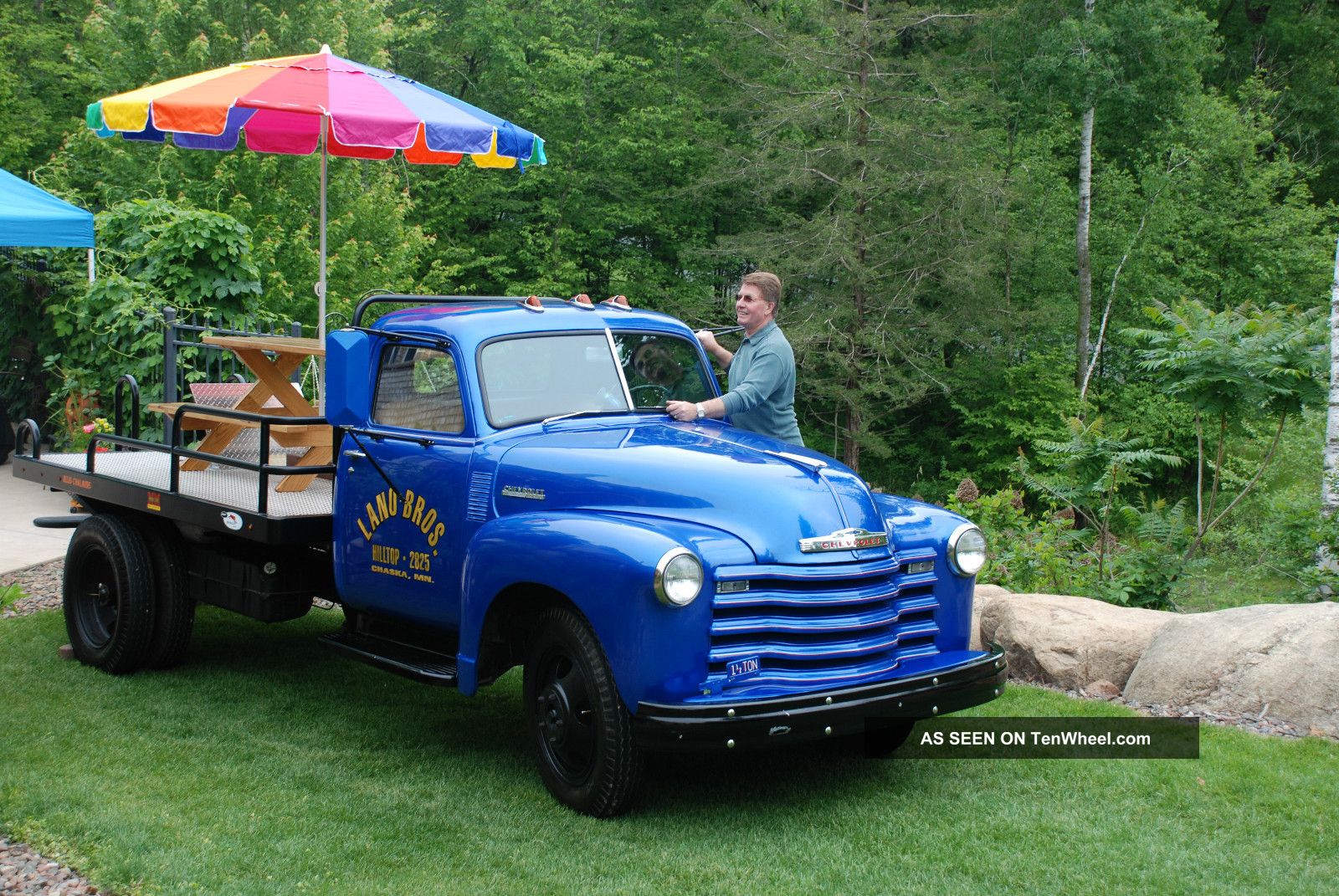 1948 Chevrolet 1.  5 Ton Dually,  Custom Flat Bed For Parades C/K Pickup 3500 photo