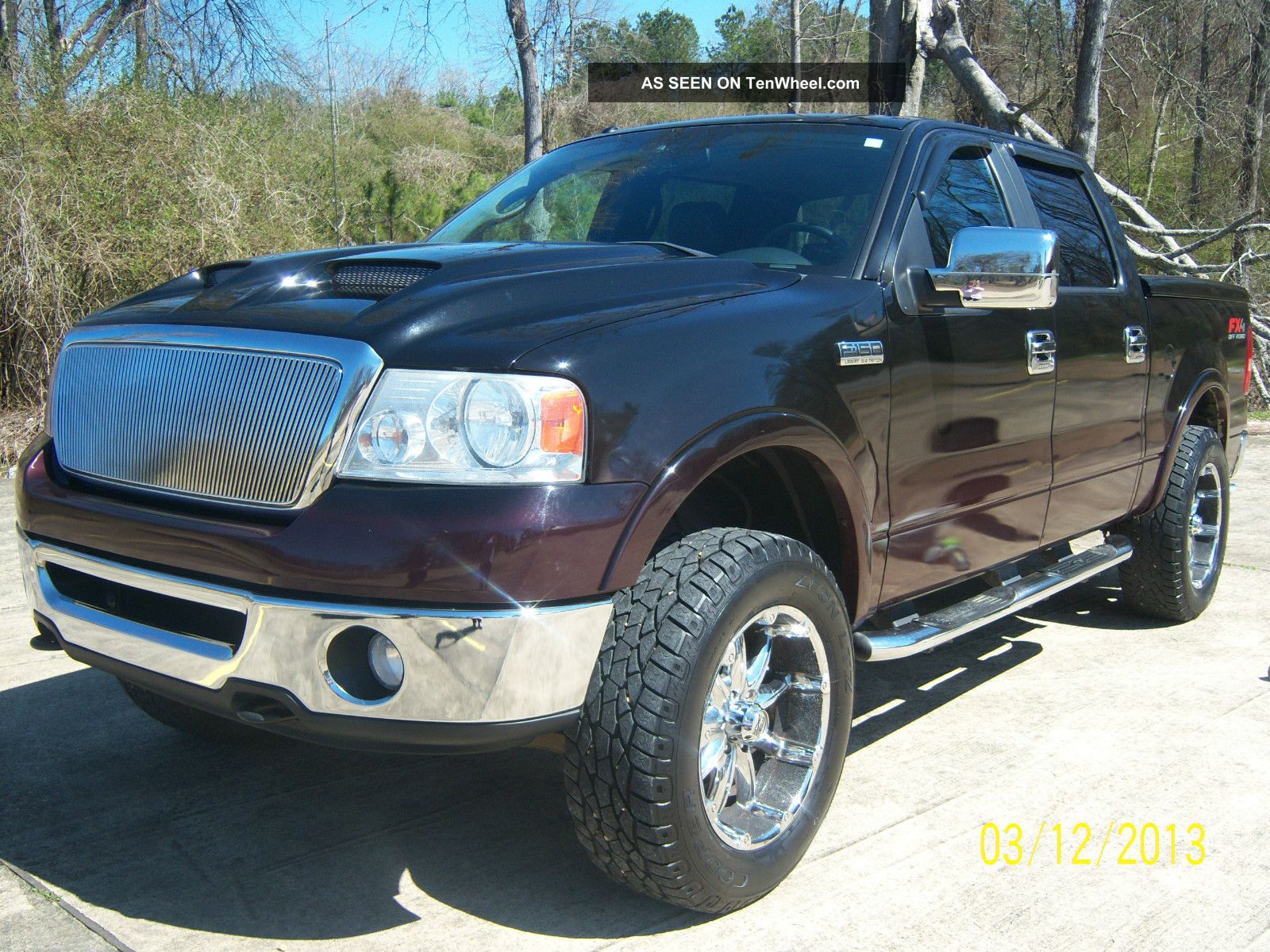 2008 Ford F - 150 Lariat Crew Cab 4x4 Pickup 4 - Door 5. 4l