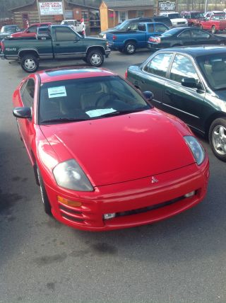 2000 Mitsubishi Eclipse Gt Coupe 2 - Door 3.  0l Red.  Loaded, photo