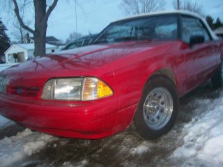 1992 Ford Mustang Lx Convertible 2 - Door 2.  3l photo