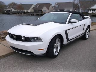 2012 Ford Mustang Gt Convertible Premium 2 - Door 5.  0l Nascar Pace Car 6 Speed photo
