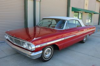 1964 Ford Galaxie 500 Convertible 6.  4l 390 Eng Make Offer Let 77+ Pict Load photo