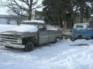 (( ))  Two 1965 Chevrolet Pickups photo