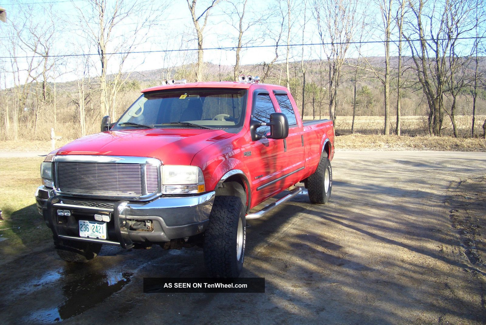 2000 F350 Lariat Crew Cab 4x4 7. 3 Diesel Full Sized Bed ...
