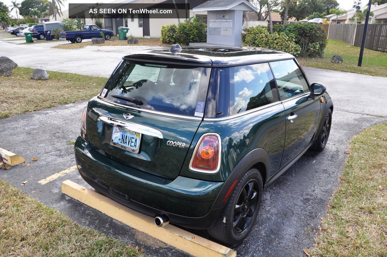 Mini Cooper 2009 Green