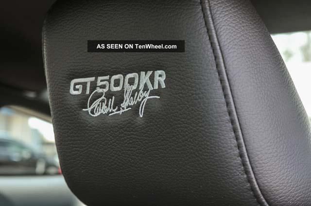 2009 Ford Mustang Shelby Gt500kr King Of The Road