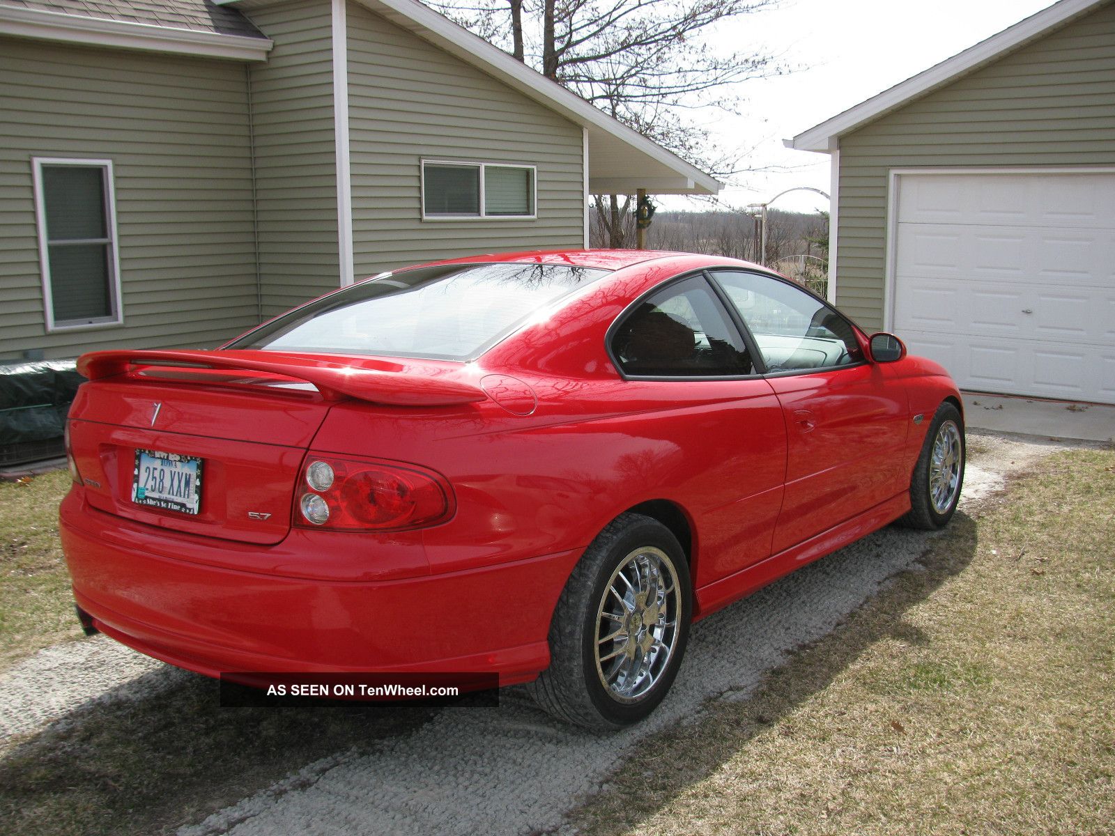 2004 Pontiac Gto Ls1 V8 6speed Red Chrome Wheels Corsa Exhaust