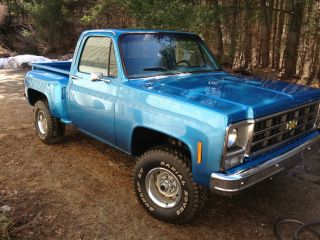 1979 Chevy 4x4 Stepside Survivor Just Pulled Out Of Long Term Storage photo