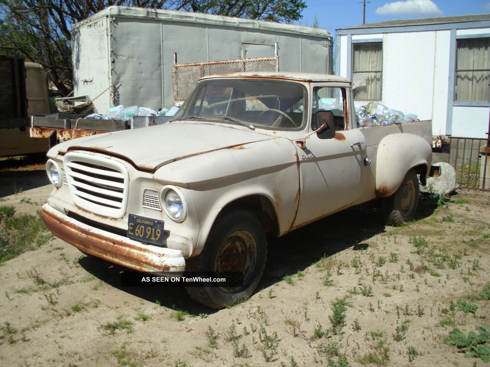 1960 Studebaker P / U,  V / 8,  3 On The Tree,  Needs Love Studebaker photo