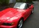 1996 Bmw Z3 Red Manual 5 - Speed 1.  9l Roadster Convertible Z3 photo 1
